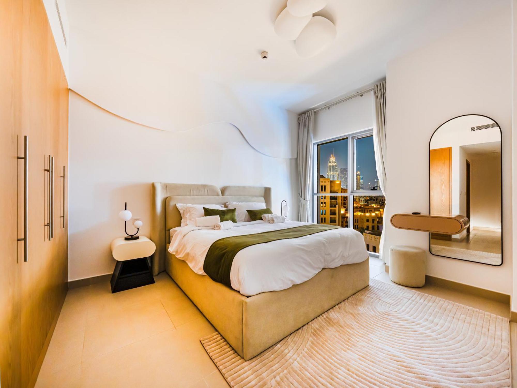 Holiday home Luxury 2br With Burj View, Very Close To Mall