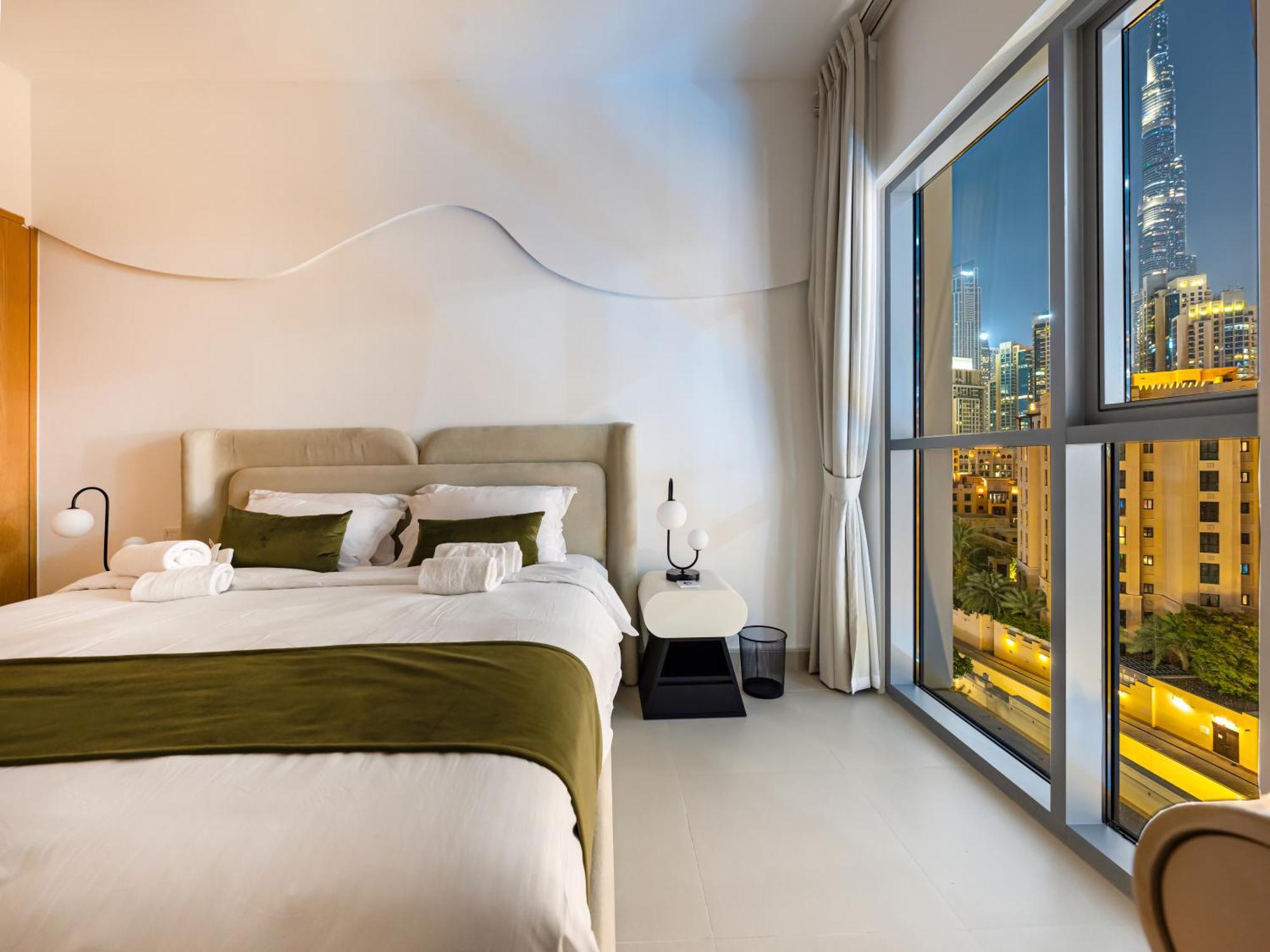 Holiday home Luxury 2br With Burj View, Very Close To Mall