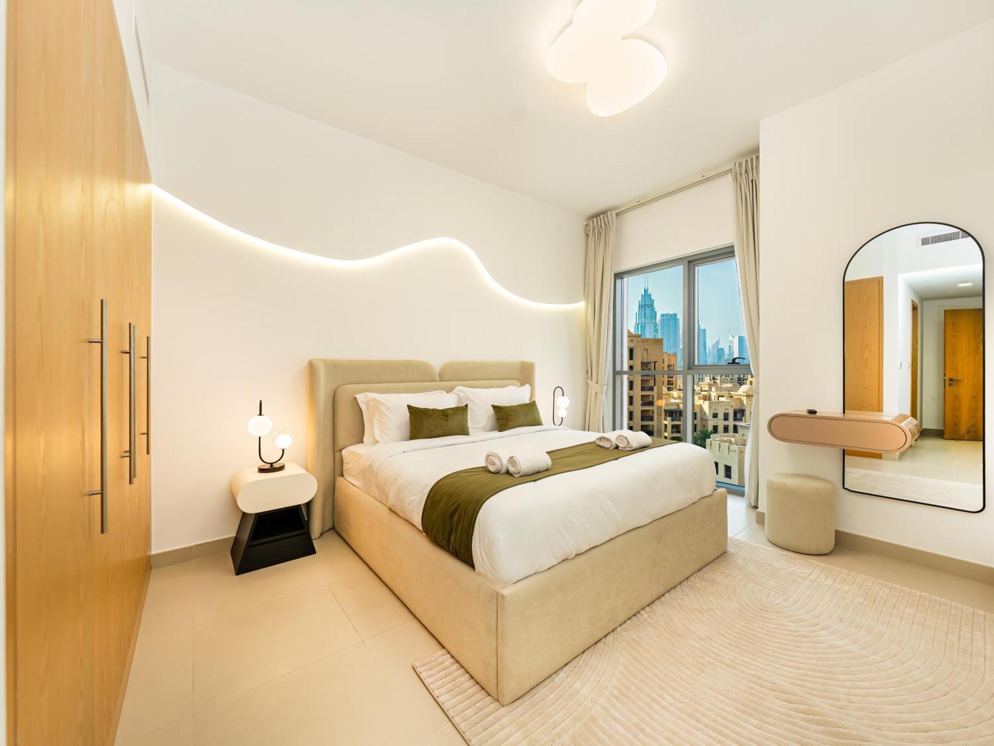 Holiday home Luxury 2br With Burj View, Very Close To Mall